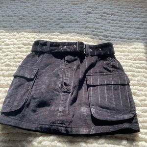 Corduroy skirt